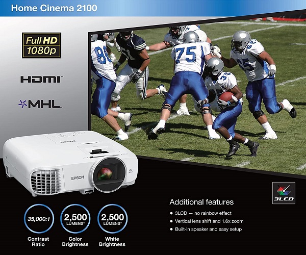 epson 2100 projector