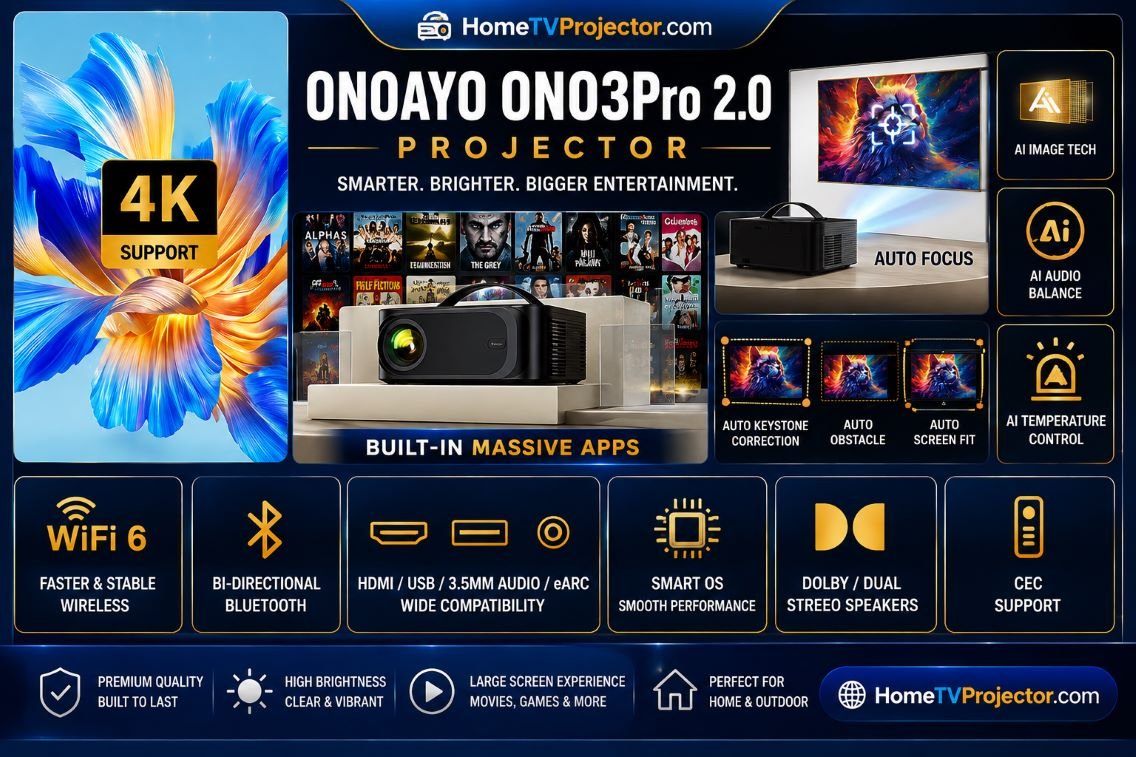 ONOAYO ONO3Pro 2.0 Projector